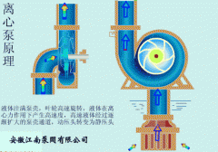 耐腐蝕離心泵結(jié)構(gòu)圖,工作原理GIF動(dòng)畫(huà)